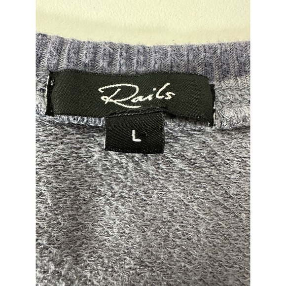 Rails Sweatshirt Top Women's Large Blue Camouflage Outdoor Pullover Camo - Picture 4 of 10